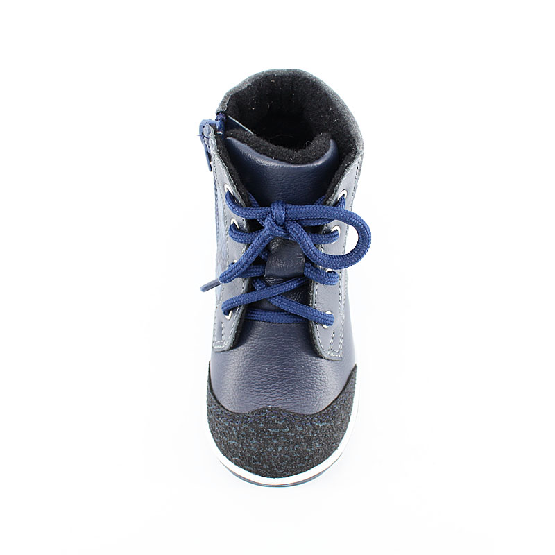 Ботинки малодетские байка, артикул 1035, цвет синий камуфляж купить в интернет-магазине Shoeslel с доставкой по России