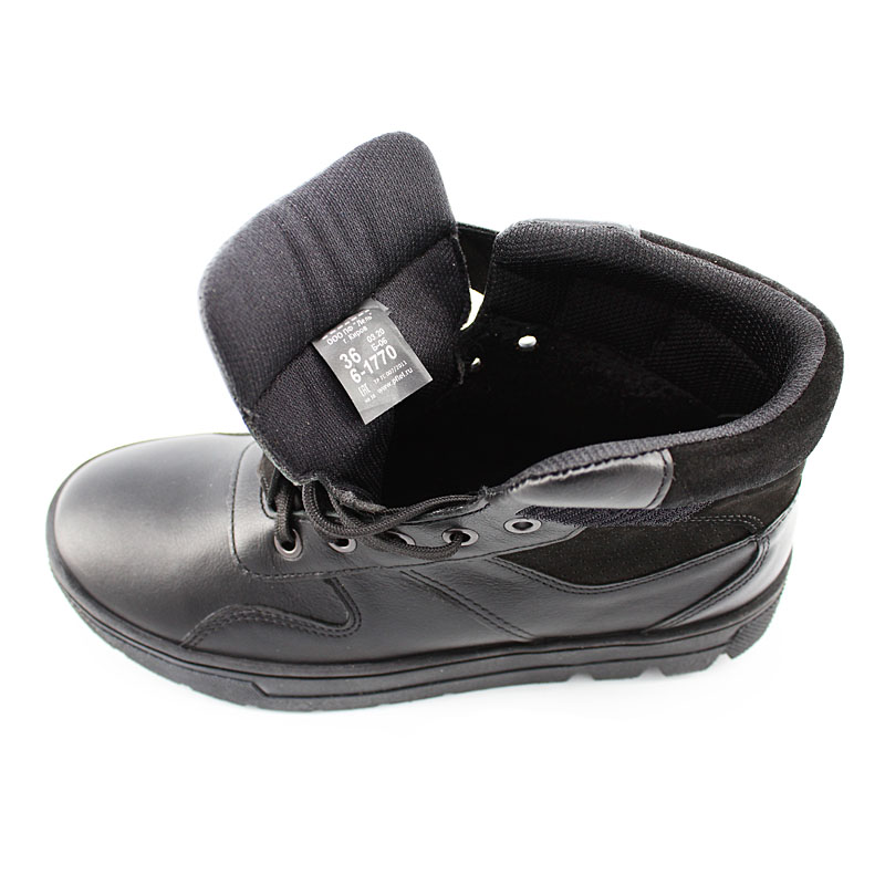 Ботинки байка, артикул 1770, цвет черный купить в интернет-магазине Shoeslel с доставкой по России