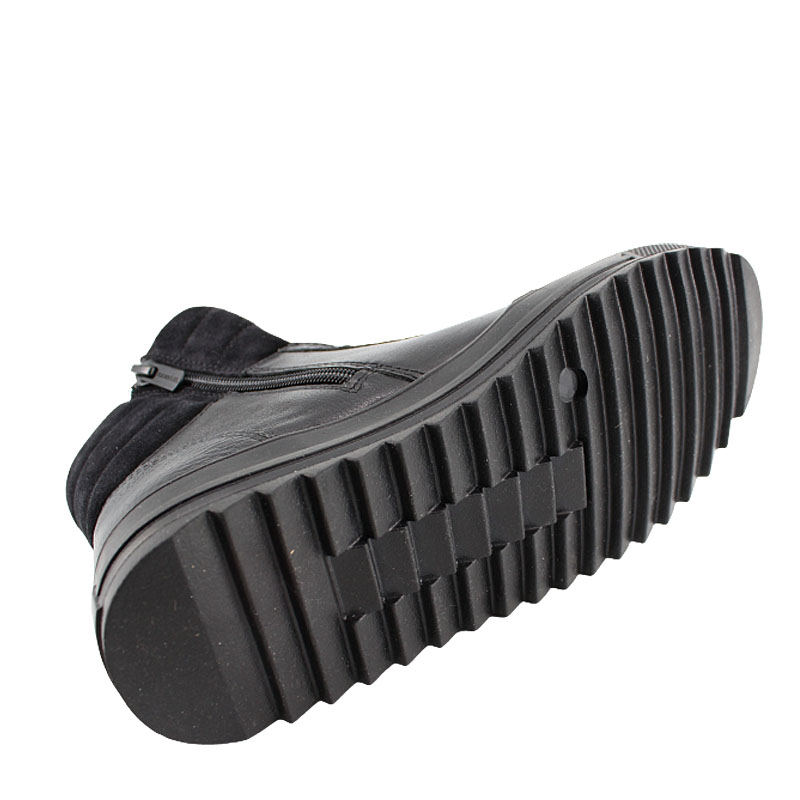 Ботинки байка, артикул 1836, цвет черный купить в интернет-магазине Shoeslel с доставкой по России