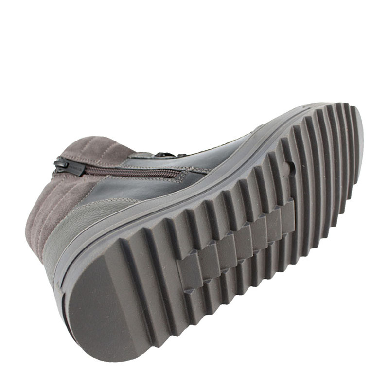 Ботинки байка, артикул 1836, цвет серый купить в интернет-магазине Shoeslel с доставкой по России