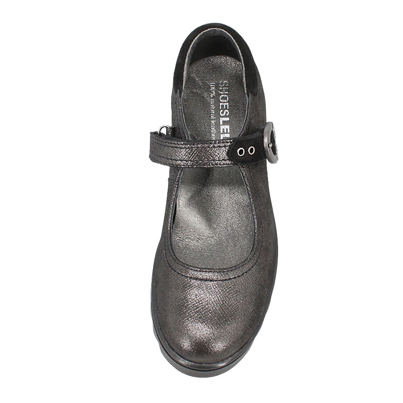 Туфли, артикул 1882, цвет т.серебро купить в интернет-магазине Shoeslel с доставкой по России