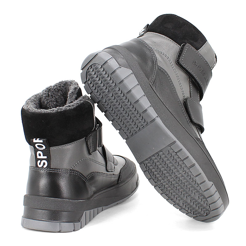 Ботинки, артикул 2032, цвет серый купить в интернет-магазине Shoeslel с доставкой по России
