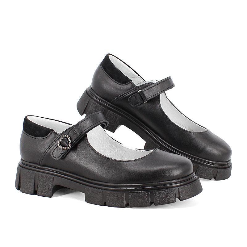 Туфли, артикул 2069, цвет черный купить в интернет-магазине Shoeslel с доставкой по России