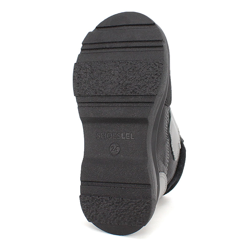 Ботинки малодетские, артикул 2087, цвет черный купить в интернет-магазине Shoeslel с доставкой по России