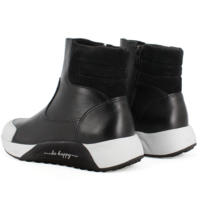 Ботинки, артикул 2093, цвет черный купить в интернет-магазине Shoeslel с доставкой по России