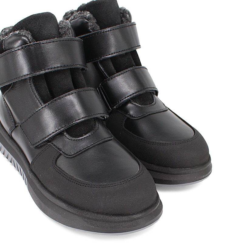 Ботинки, артикул 2128, цвет черный купить в интернет-магазине Shoeslel с доставкой по России