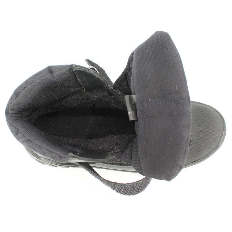 Ботинки нат.мех, артикул 66, цвет черный купить в интернет-магазине Shoeslel с доставкой по России
