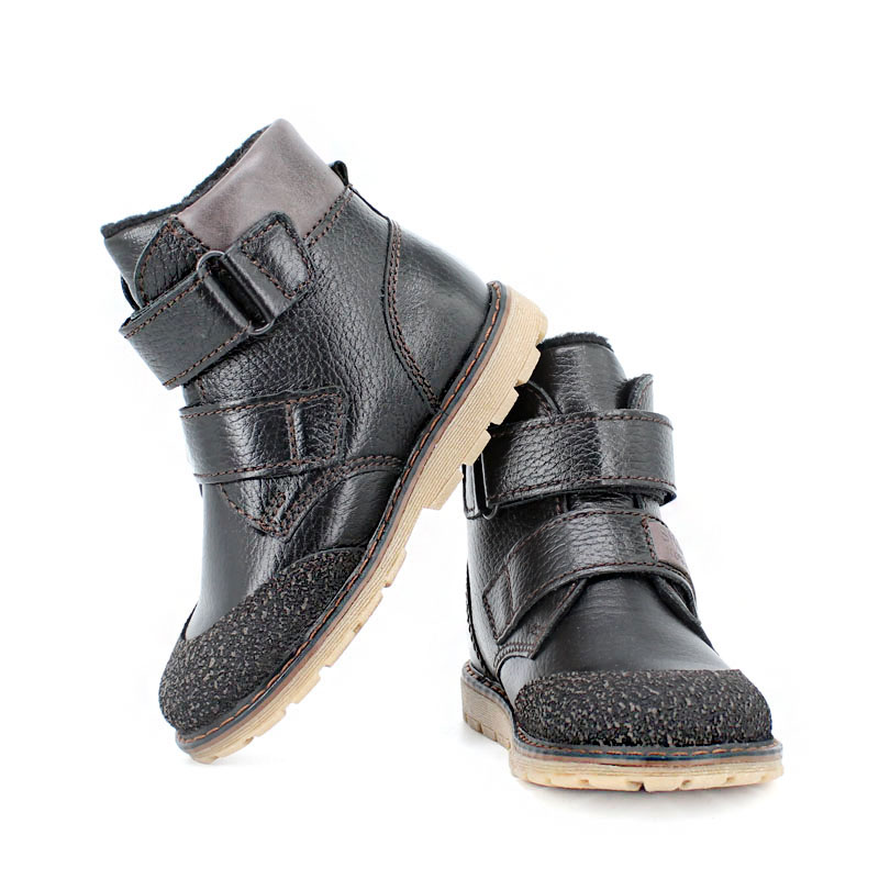 Ботинки байка, артикул 1848, цвет черный хром купить в интернет-магазине Shoeslel с доставкой по России
