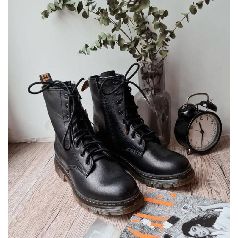 Ботинки байка, артикул 1860, цвет черный купить в интернет-магазине Shoeslel с доставкой по России