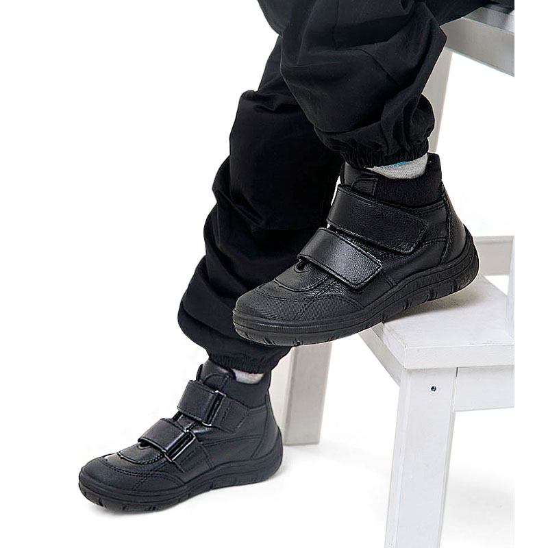 Ботинки байка, артикул 124, цвет черный купить в интернет-магазине Shoeslel с доставкой по России