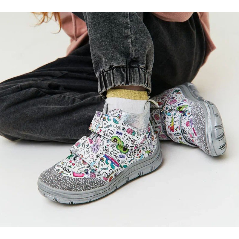 Ботинки байка, артикул 124, цвет радужный купить в интернет-магазине Shoeslel с доставкой по России