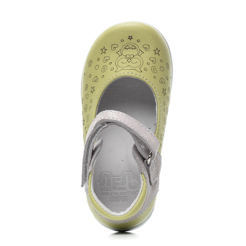 Туфли ясельные, артикул 1246, цвет желтый купить в интернет-магазине Shoeslel с доставкой по России