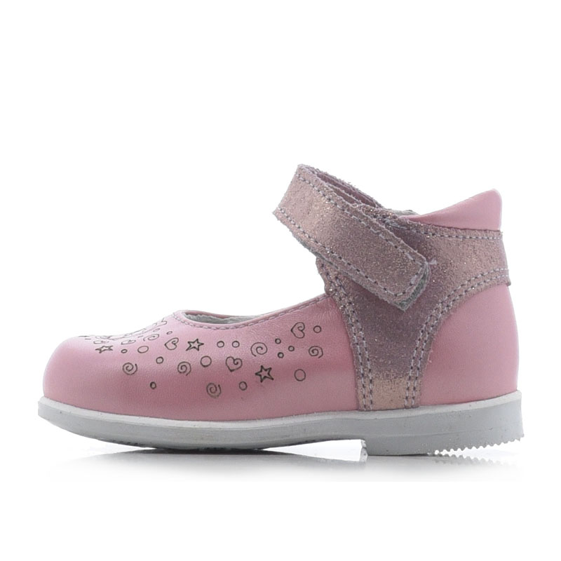 Туфли ясельные, артикул 1246, цвет розовый купить в интернет-магазине Shoeslel с доставкой по России