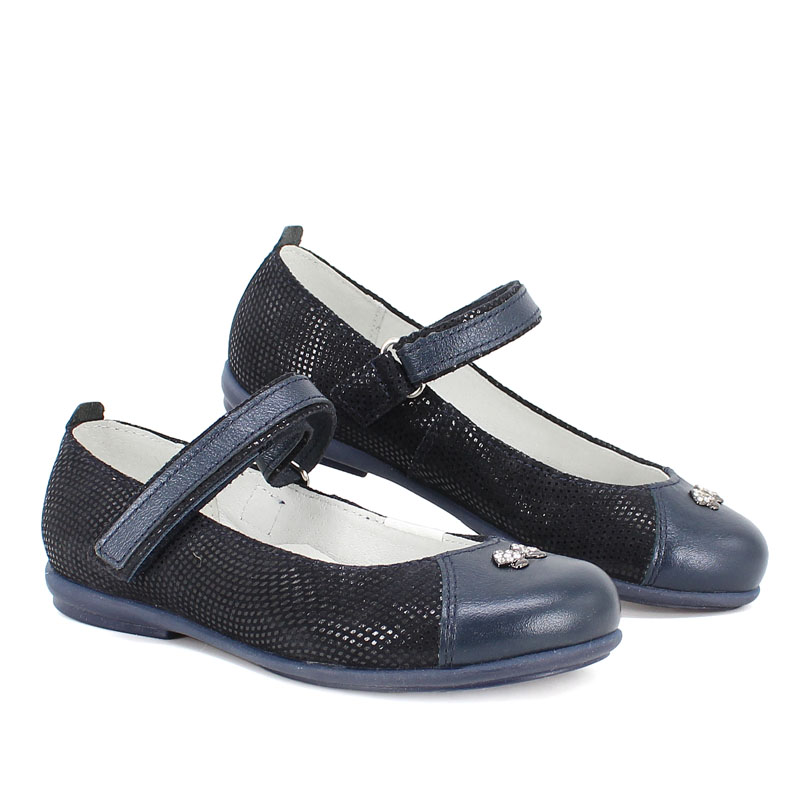 Туфли, артикул 1425, цвет синий купить в интернет-магазине Shoeslel с доставкой по России