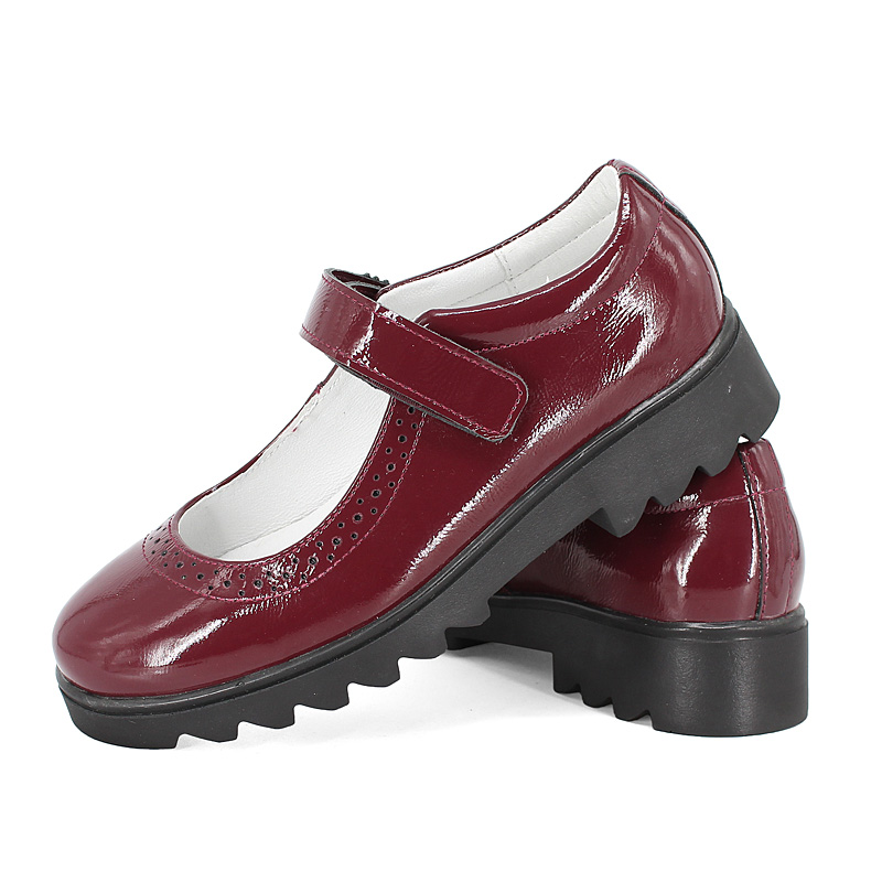 Туфли, артикул 1496, цвет бордовый купить в интернет-магазине Shoeslel с доставкой по России