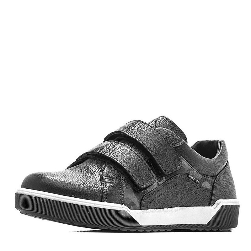 Полуботинки, артикул 1609, цвет черный купить в интернет-магазине Shoeslel с доставкой по России