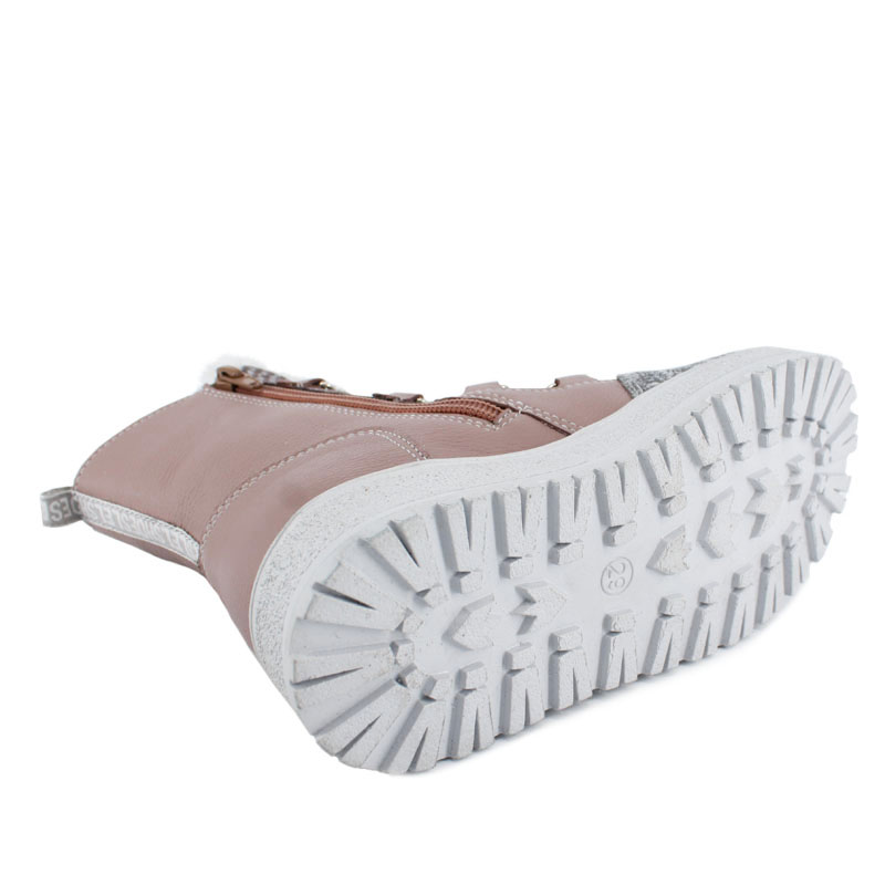 Сапожки нат.мех, артикул 1694, цвет лавандовый купить в интернет-магазине Shoeslel с доставкой по России