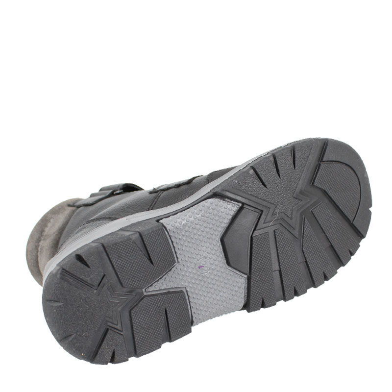 Ботинки нат.мех, артикул 1697, цвет черный купить в интернет-магазине Shoeslel с доставкой по России