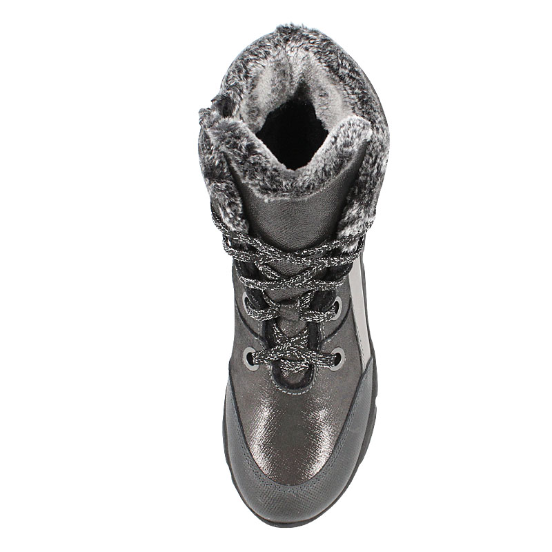 Ботинки, артикул 1748, цвет темное серебро купить в интернет-магазине Shoeslel с доставкой по России