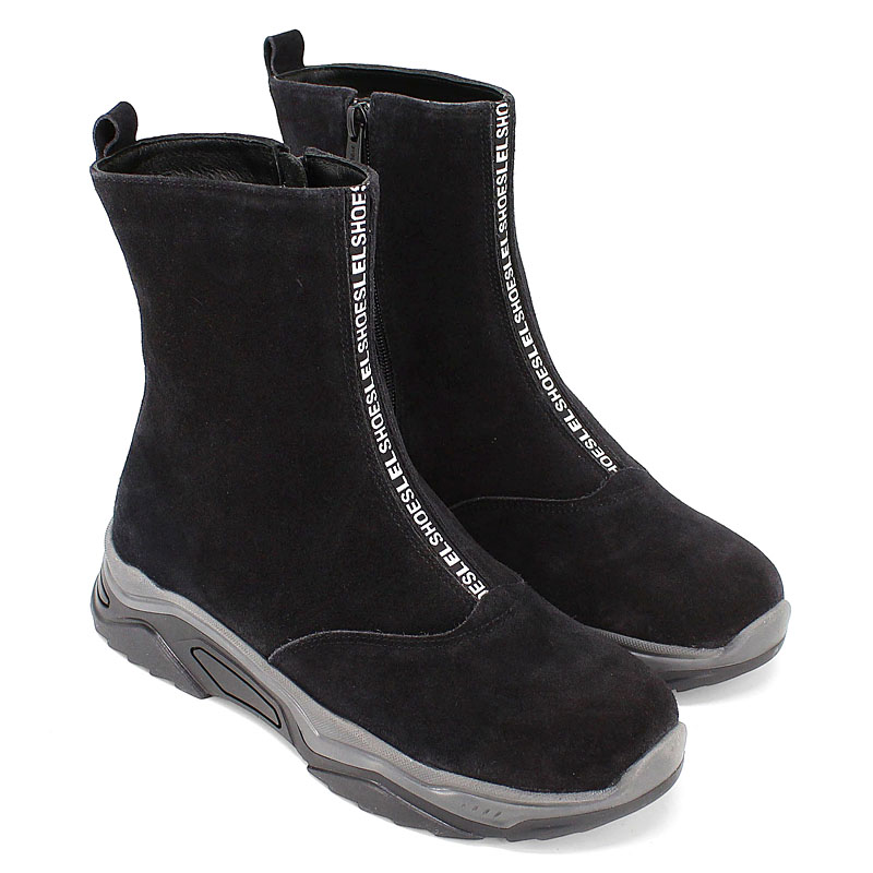 Полусапожки, артикул 1788, цвет черный купить в интернет-магазине Shoeslel с доставкой по России