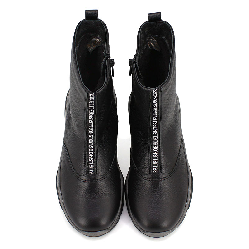 Полусапожки, артикул 1788, цвет черный хром купить в интернет-магазине Shoeslel с доставкой по России