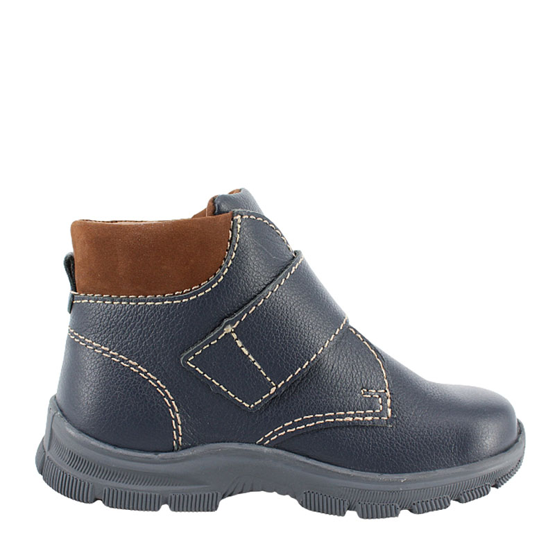 Ботинки ясельные, артикул 1806, цвет синий купить в интернет-магазине Shoeslel с доставкой по России