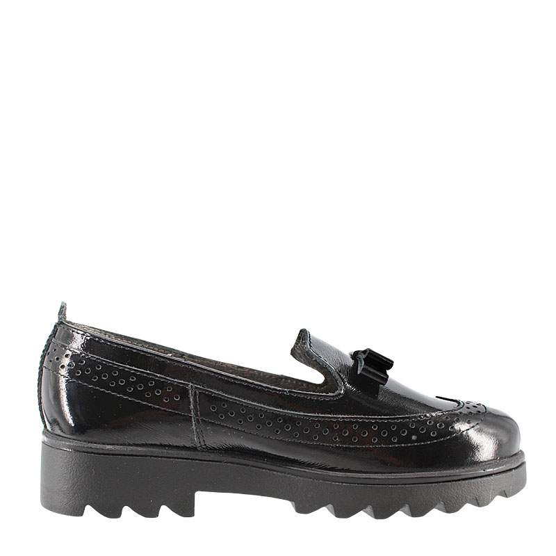 Туфли, артикул 1840, цвет черный купить в интернет-магазине Shoeslel с доставкой по России