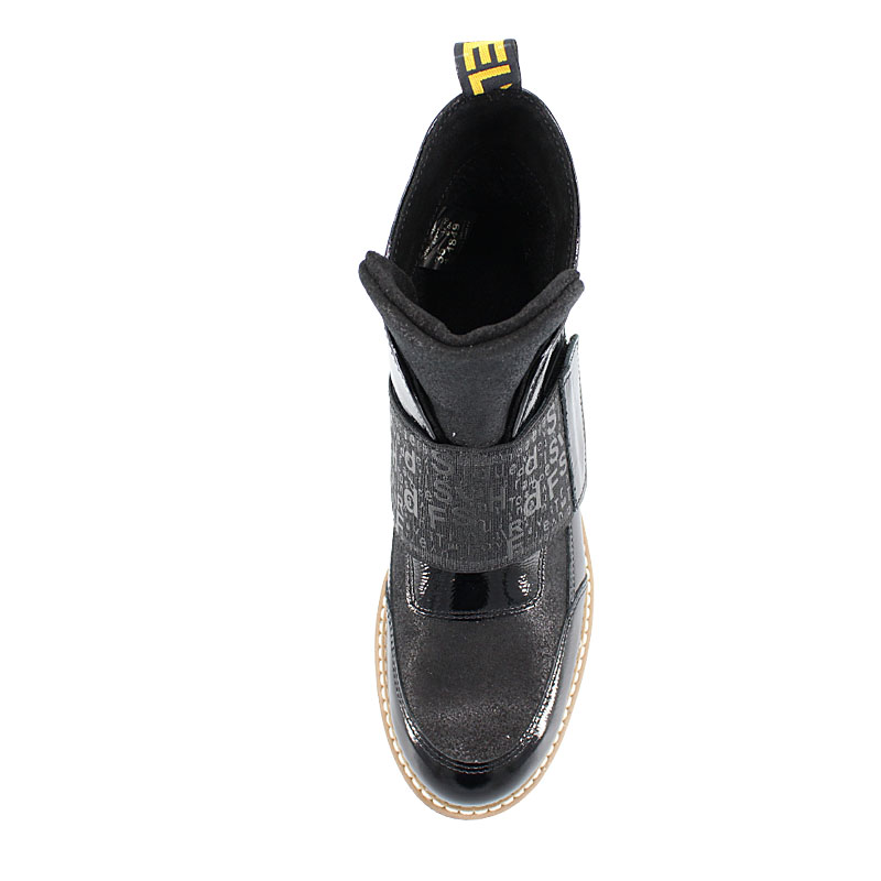 Ботинки байка, артикул 1849, цвет черный купить в интернет-магазине Shoeslel с доставкой по России