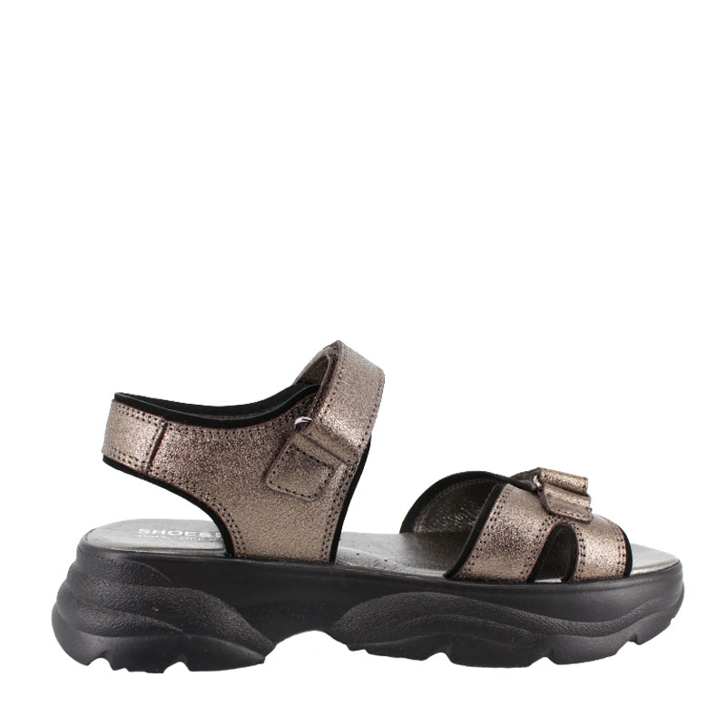 Туфли летние, артикул 1886, цвет бронзовый купить в интернет-магазине Shoeslel с доставкой по России