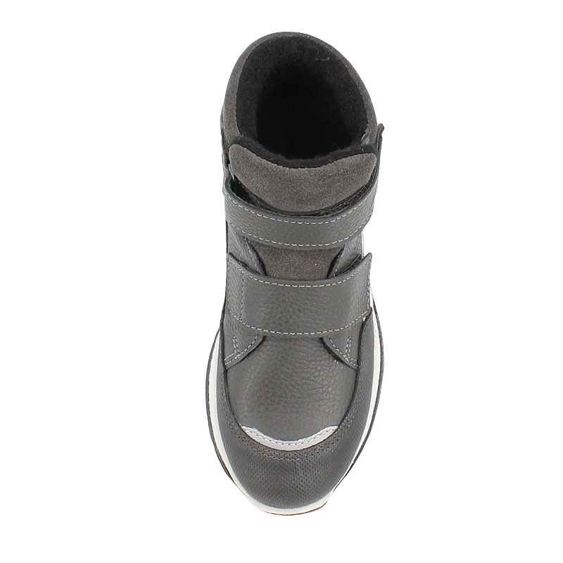 Ботинки байка, артикул 1897, цвет т.серый купить в интернет-магазине Shoeslel с доставкой по России