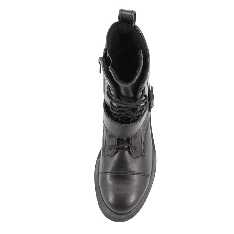 Ботинки байка, артикул 1912, цвет черный купить в интернет-магазине Shoeslel с доставкой по России