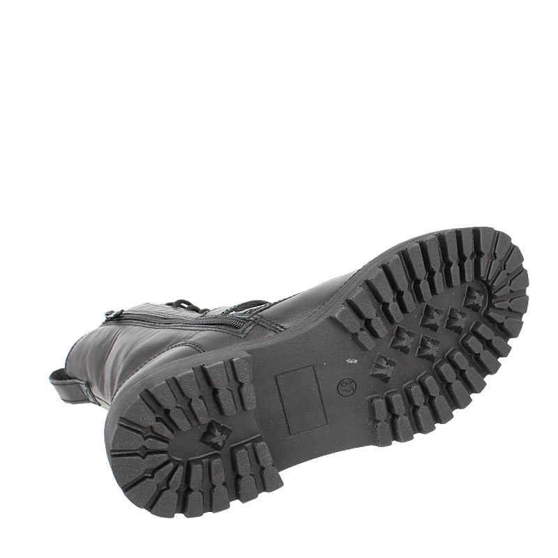 Ботинки байка, артикул 1912, цвет черный купить в интернет-магазине Shoeslel с доставкой по России