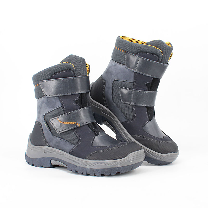 Ботинки нат.мех, артикул 1933, цвет синий купить в интернет-магазине Shoeslel с доставкой по России