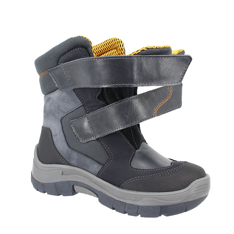 Ботинки нат.мех, артикул 1933, цвет синий купить в интернет-магазине Shoeslel с доставкой по России