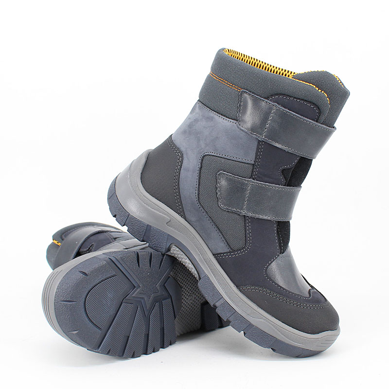 Ботинки нат.мех, артикул 1933, цвет синий купить в интернет-магазине Shoeslel с доставкой по России