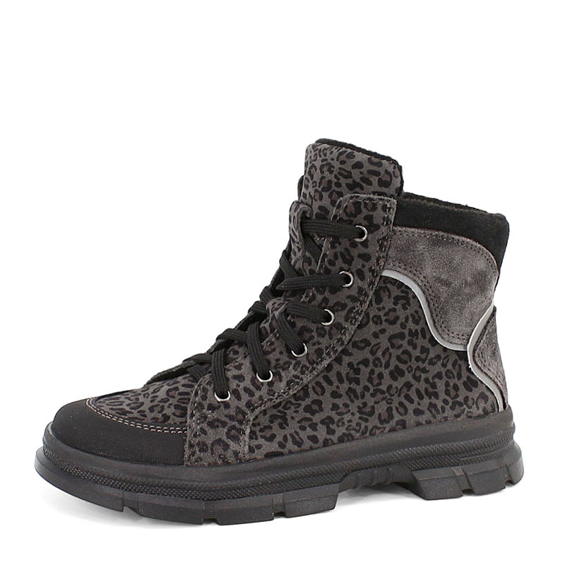 Ботинки байка, артикул 1949, цвет черно-серый купить в интернет-магазине Shoeslel с доставкой по России