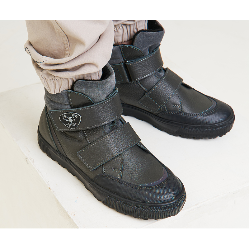 Ботинки байка, артикул 1979, цвет серый купить в интернет-магазине Shoeslel с доставкой по России