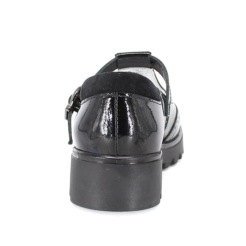 Туфли, артикул 1985, цвет черный купить в интернет-магазине Shoeslel с доставкой по России