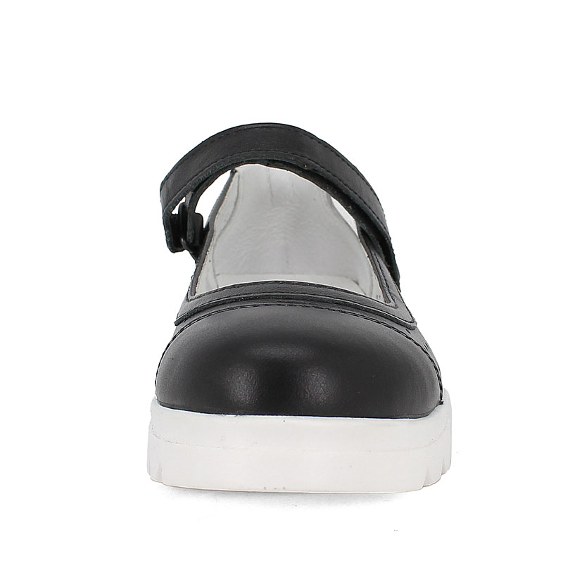 Туфли, артикул 1994, цвет хром, черный купить в интернет-магазине Shoeslel с доставкой по России