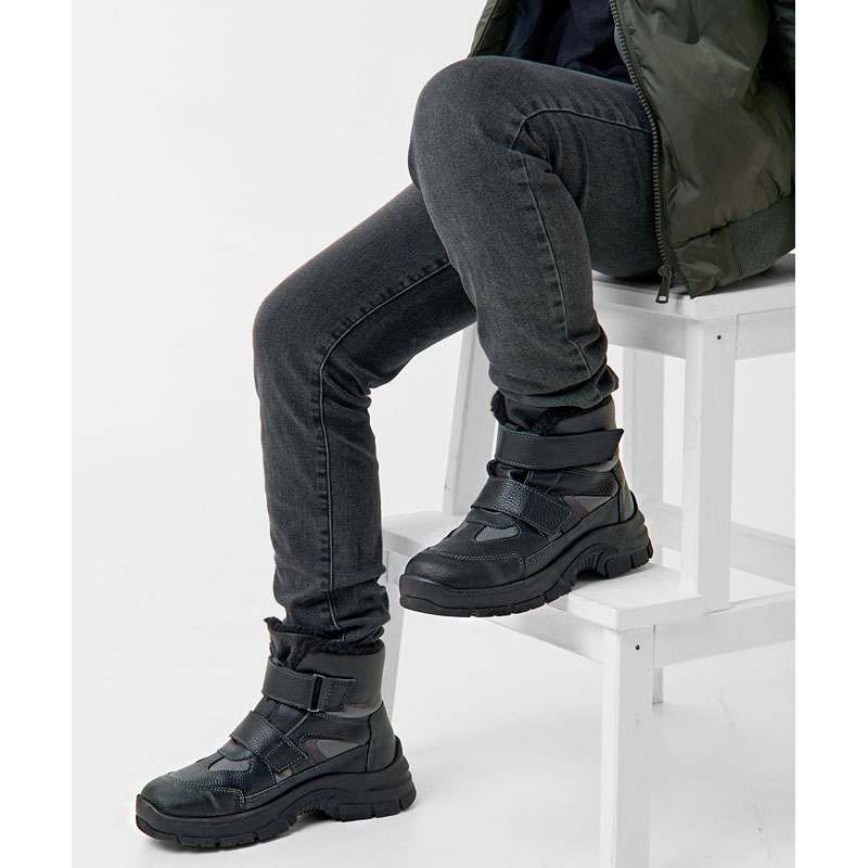 Ботинки, артикул 2016, цвет черный купить в интернет-магазине Shoeslel с доставкой по России
