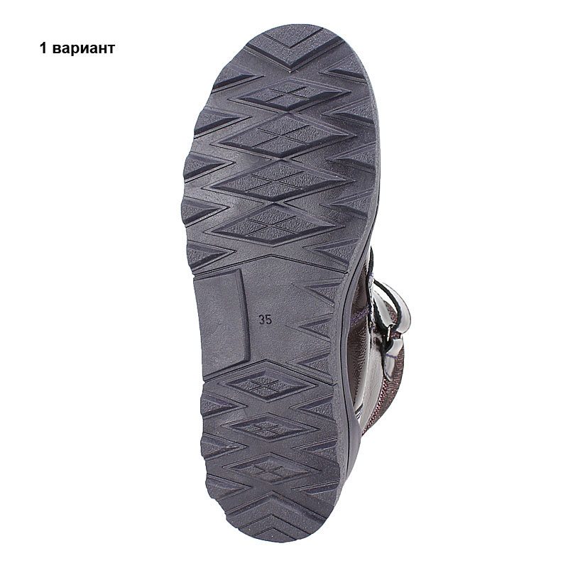 Ботинки байка, артикул 2021, цвет черничный купить в интернет-магазине Shoeslel с доставкой по России