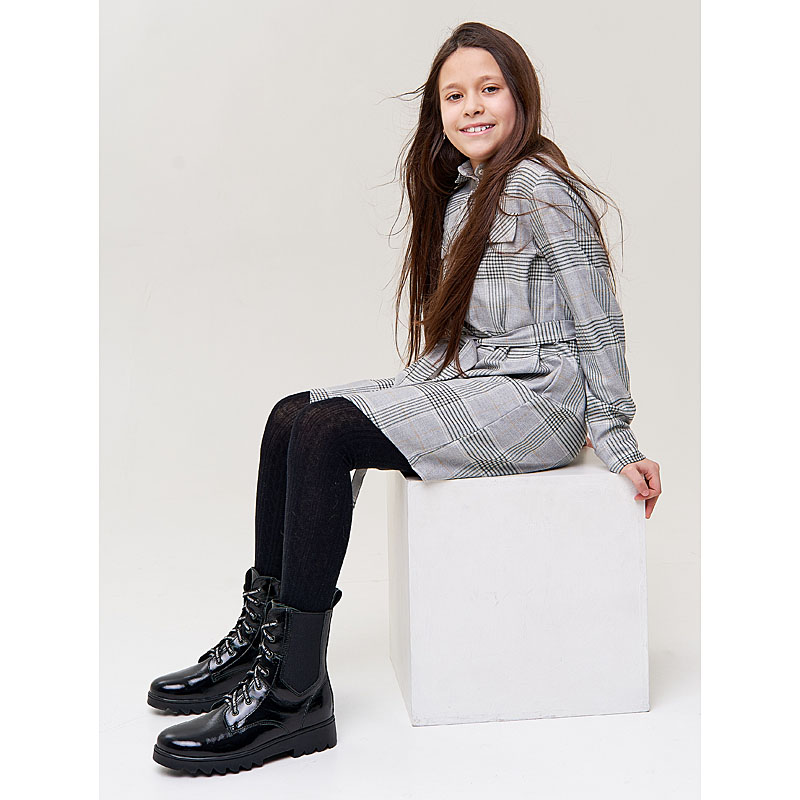 Ботинки, артикул 2047, цвет черный купить в интернет-магазине Shoeslel с доставкой по России