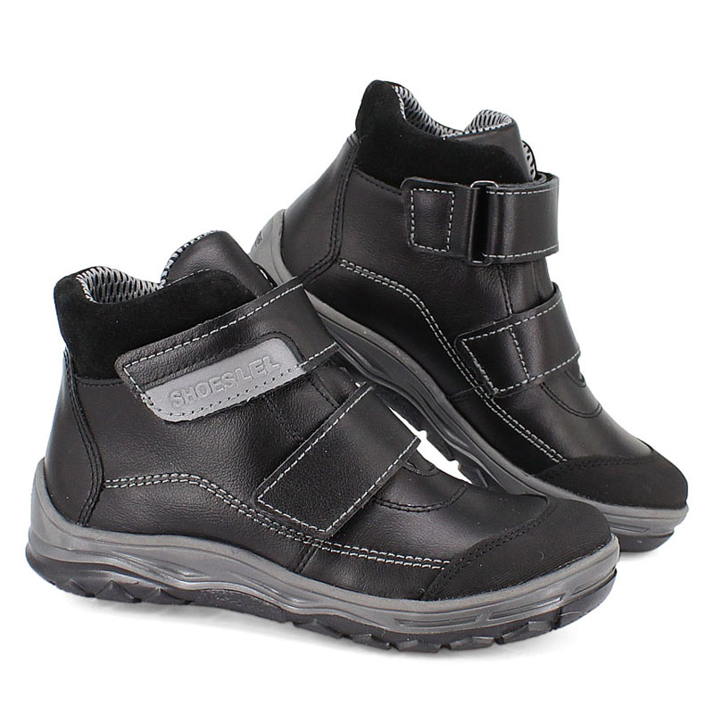Ботинки, артикул 2055, цвет черный купить в интернет-магазине Shoeslel с доставкой по России