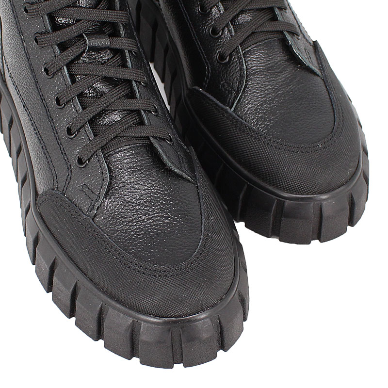 Ботинки, артикул 2057, цвет черный купить в интернет-магазине Shoeslel с доставкой по России