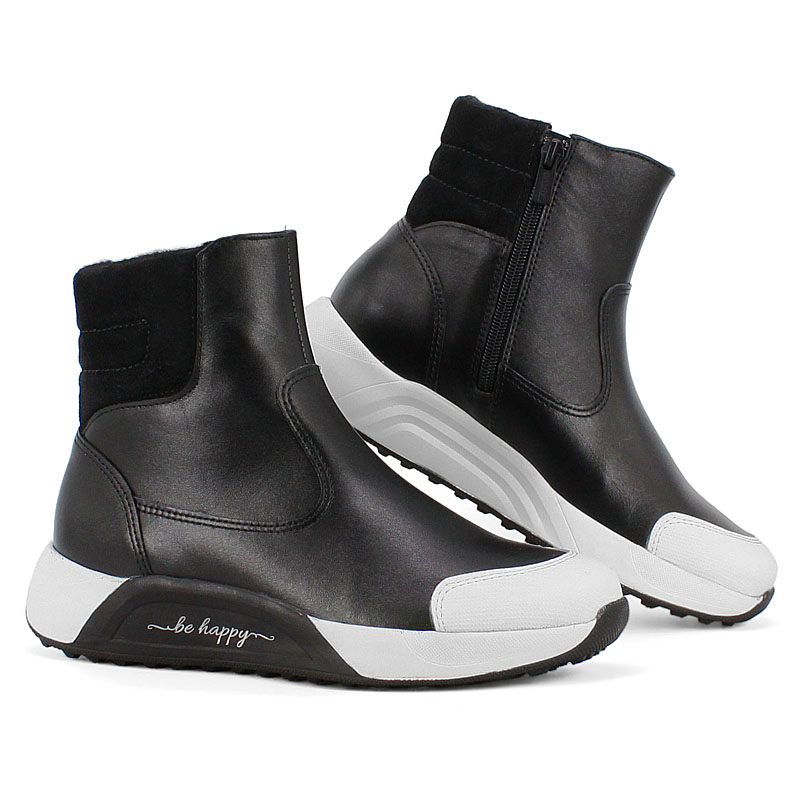 ботинки, артикул 2093, цвет черный