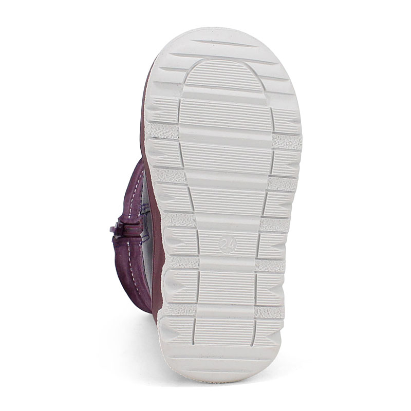 Сапожки малодетские, артикул 2105, цвет сливовый купить в интернет-магазине Shoeslel с доставкой по России