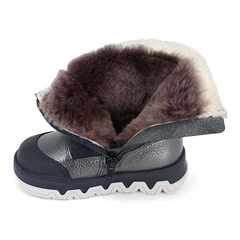 Сапожки малодетские, артикул 2105, цвет синий купить в интернет-магазине Shoeslel с доставкой по России