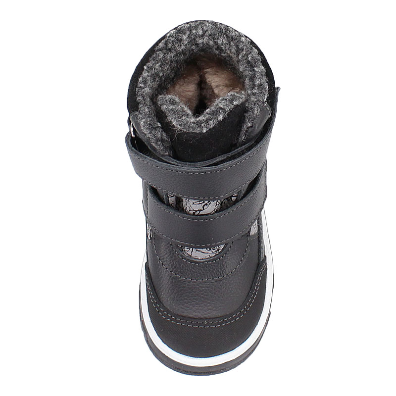Ботинки малодетские, артикул 2111, цвет черный купить в интернет-магазине Shoeslel с доставкой по России