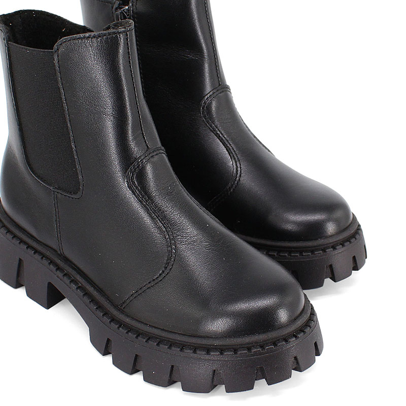 Ботинки, артикул 2137, цвет черный купить в интернет-магазине Shoeslel с доставкой по России
