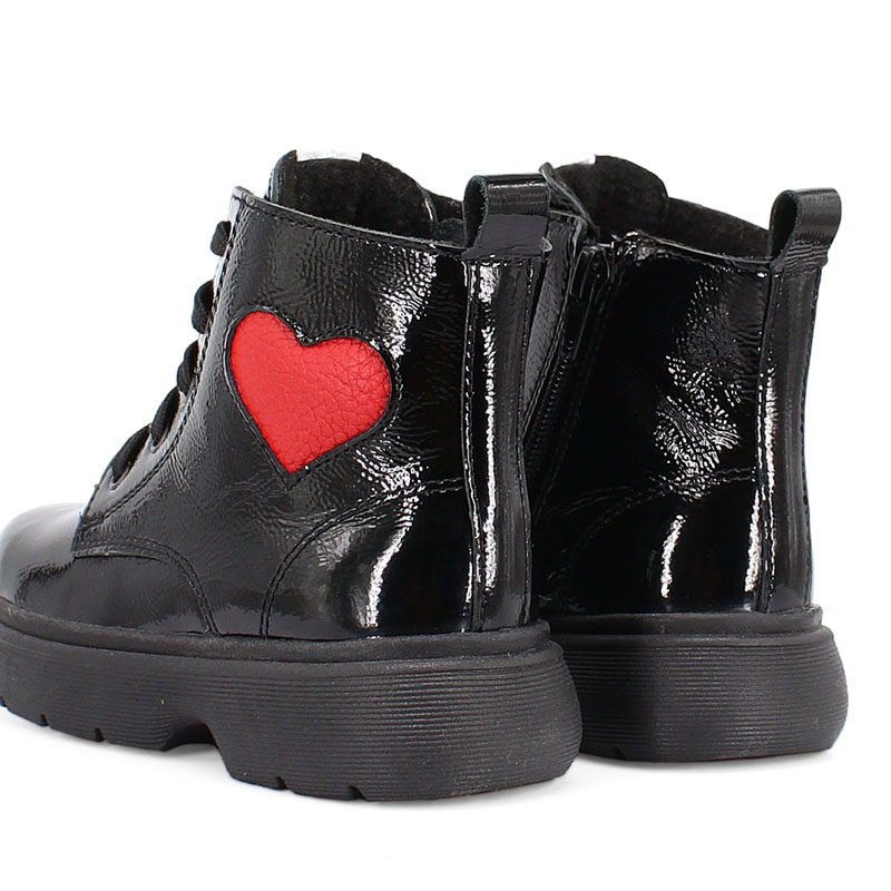 Ботинки, артикул 2145, цвет черный купить в интернет-магазине Shoeslel с доставкой по России